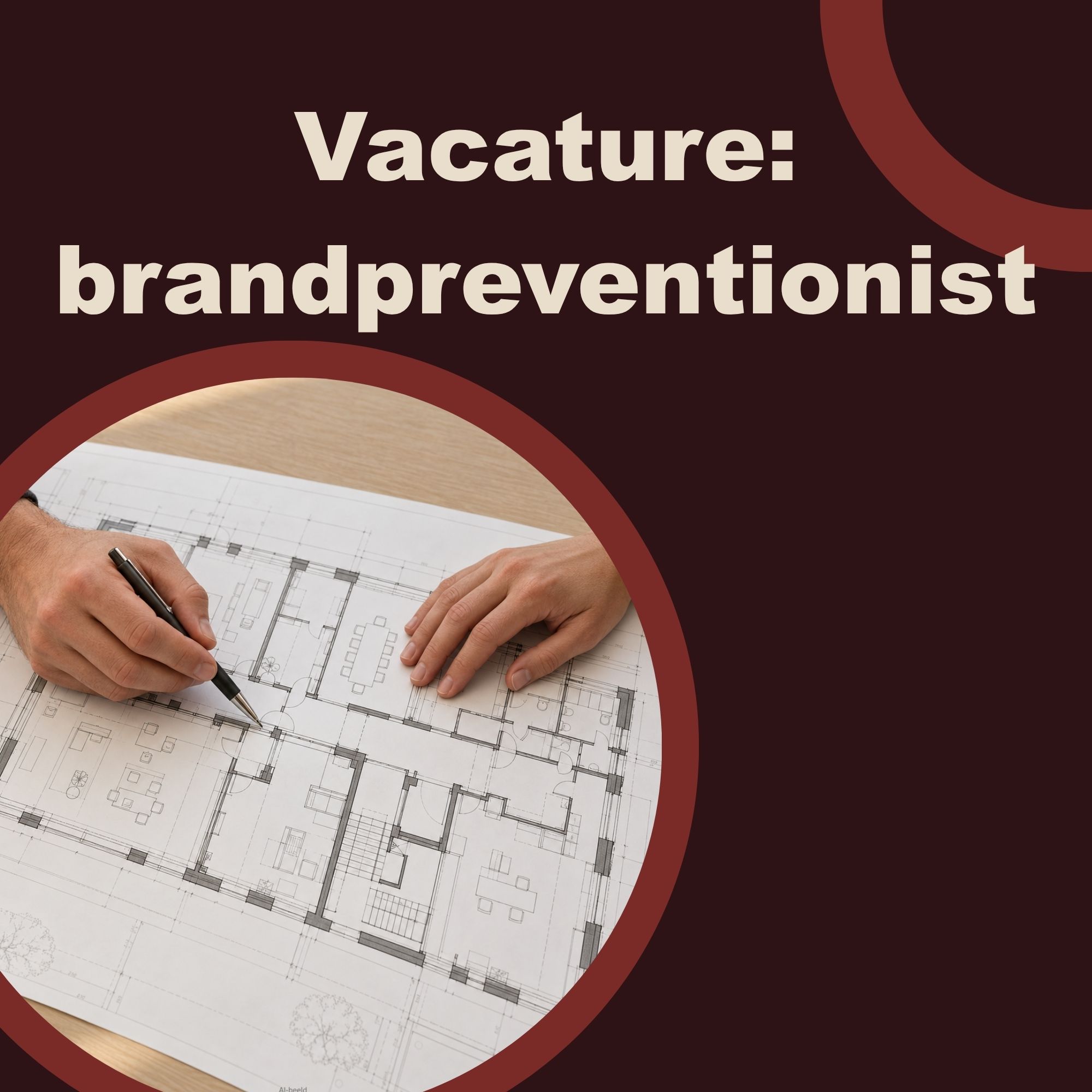 Vacature brandpreventionist niveau A1a-A1b-A2a